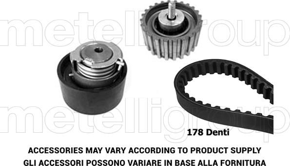 KWP TW144 - Kit cinghie dentate www.autoricambi360.it