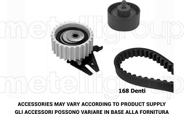 KWP TW160 - Kit cinghie dentate www.autoricambi360.it