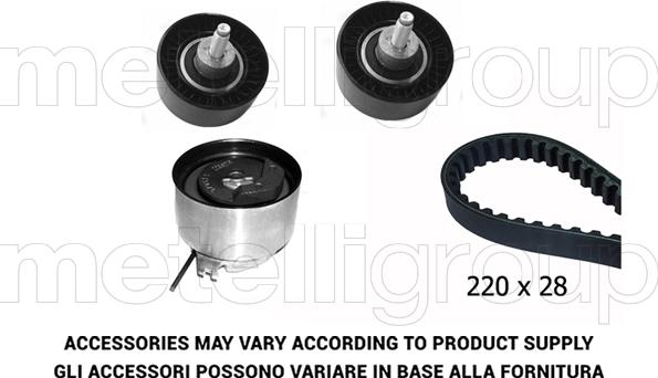 KWP TW185 - Kit cinghie dentate www.autoricambi360.it
