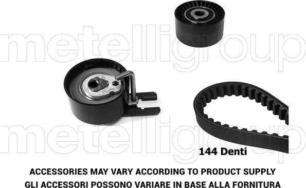 KWP TW128 - Kit cinghie dentate www.autoricambi360.it