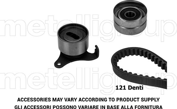 KWP TW345 - Kit cinghie dentate www.autoricambi360.it
