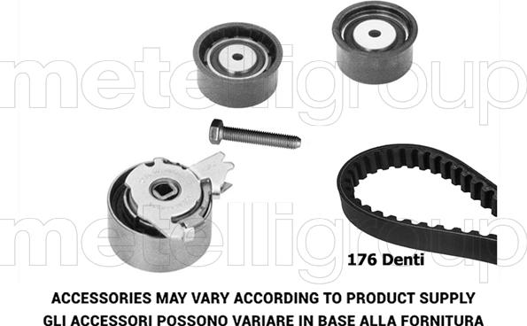 KWP TW367 - Kit cinghie dentate www.autoricambi360.it