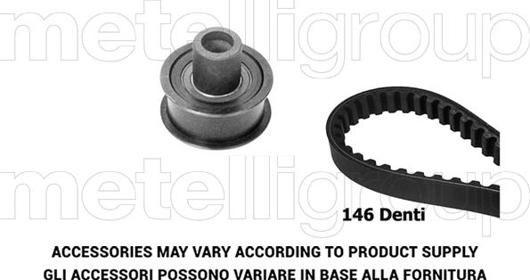 KWP TW385 - Kit cinghie dentate www.autoricambi360.it