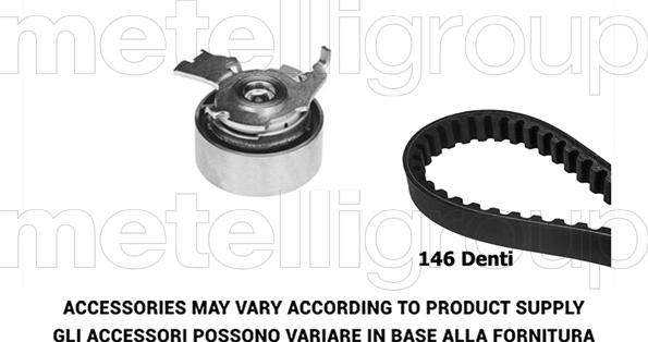 KWP TW382 - Kit cinghie dentate www.autoricambi360.it