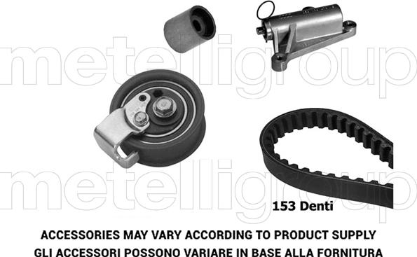 KWP TW372 - Kit cinghie dentate www.autoricambi360.it