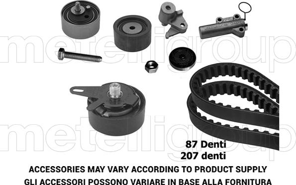 KWP TW377 - Kit cinghie dentate www.autoricambi360.it