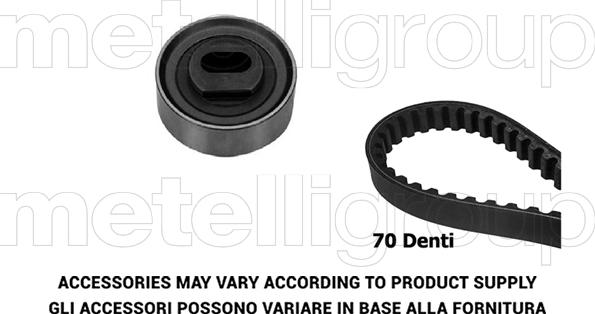 KWP TW290 - Kit cinghie dentate www.autoricambi360.it