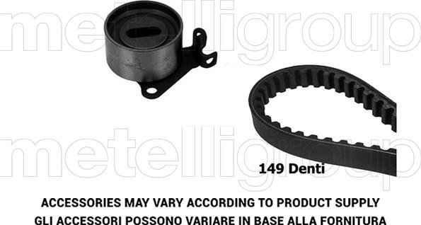 KWP TW268 - Kit cinghie dentate www.autoricambi360.it