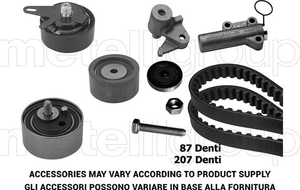 KWP TW263 - Kit cinghie dentate www.autoricambi360.it