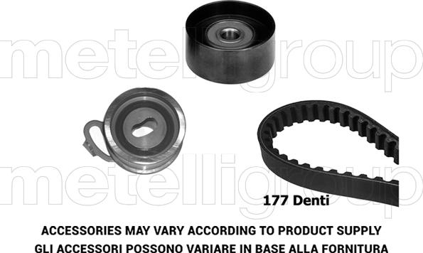 KWP TW200 - Kit cinghie dentate www.autoricambi360.it