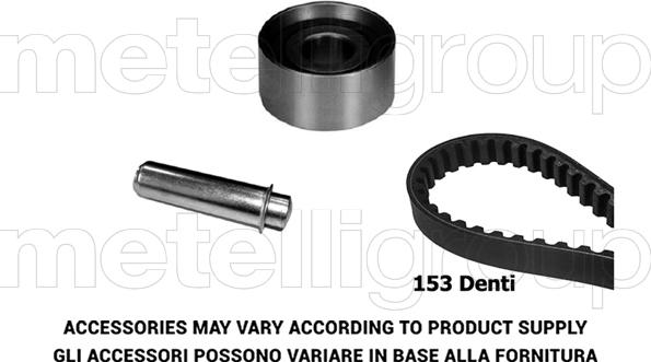 KWP TW289 - Kit cinghie dentate www.autoricambi360.it