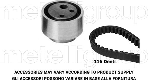 KWP TW225 - Kit cinghie dentate www.autoricambi360.it