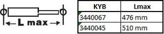 KYB 3440067 - Ammortizzatore www.autoricambi360.it