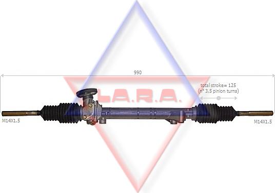 LA.R.A. 310023 - Scatola guida www.autoricambi360.it