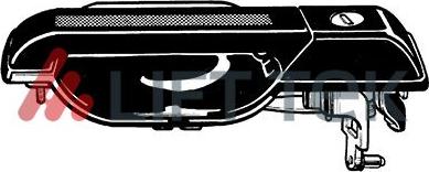 Lift-Tek LT80316 - Maniglia apriporta www.autoricambi360.it