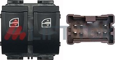 Lift-Tek LTRNB76008 - Interruttore, Alzacristallo www.autoricambi360.it