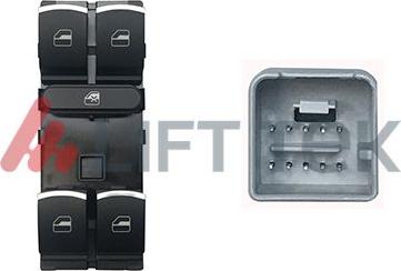 Lift-Tek LTVKB76007 - Interruttore, Alzacristallo www.autoricambi360.it