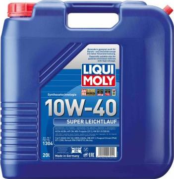 Liqui Moly 1304 - Olio motore www.autoricambi360.it