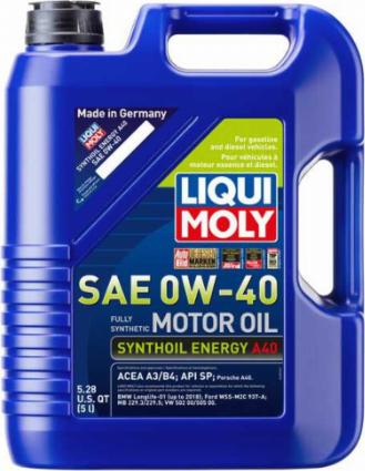 Liqui Moly P004087 - Olio motore www.autoricambi360.it