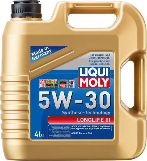 Liqui Moly P003760 - Olio motore www.autoricambi360.it