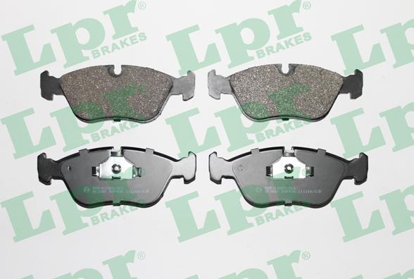 LPR 05P436 - Kit pastiglie freno, Freno a disco www.autoricambi360.it