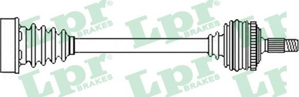 LPR DS52558 - Albero motore / Semiasse www.autoricambi360.it