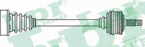 LPR DS52520 - Albero motore / Semiasse www.autoricambi360.it