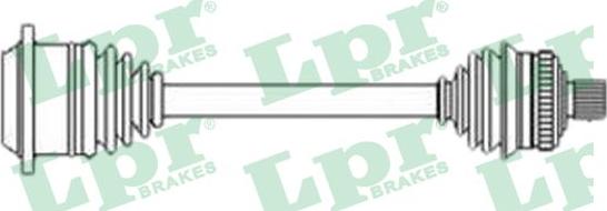 LPR DS52638 - Albero motore / Semiasse www.autoricambi360.it