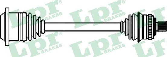 LPR DS52020 - Albero motore / Semiasse www.autoricambi360.it