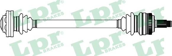 LPR DS52208 - Albero motore / Semiasse www.autoricambi360.it
