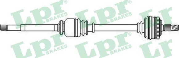 LPR DS52224 - Albero motore / Semiasse www.autoricambi360.it