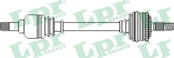 LPR DS52223 - Albero motore / Semiasse www.autoricambi360.it