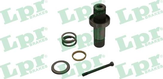 LPR DS61187 - Albero scorrevole, Differenziale www.autoricambi360.it