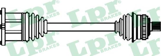 LPR DS52269 - Albero motore / Semiasse www.autoricambi360.it