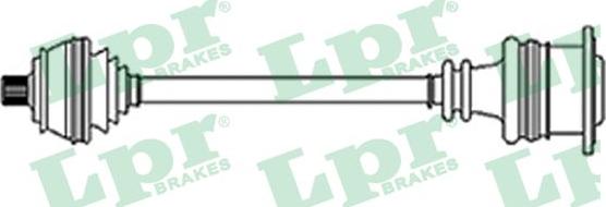 LPR DS14222 - Albero motore / Semiasse www.autoricambi360.it