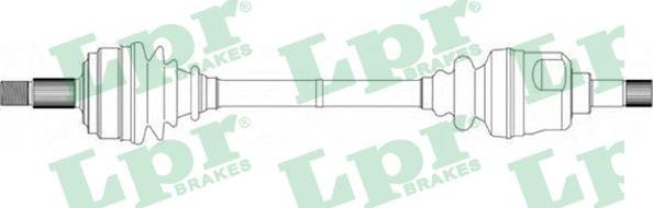 LPR DS16090 - Albero motore / Semiasse www.autoricambi360.it