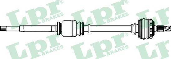 LPR DS52428 - Albero motore / Semiasse www.autoricambi360.it
