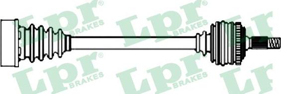 LPR DS15038 - Albero motore / Semiasse www.autoricambi360.it
