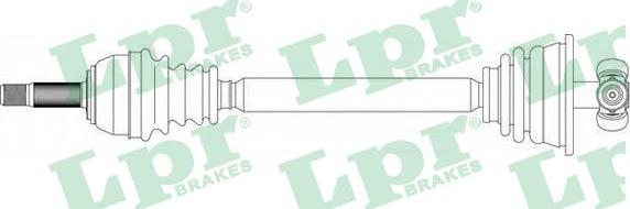 LPR DS39024 - Albero motore / Semiasse www.autoricambi360.it