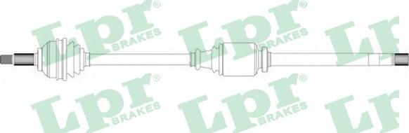 LPR DS39237 - Albero motore / Semiasse www.autoricambi360.it