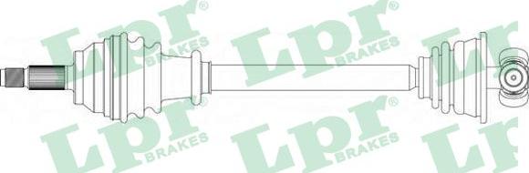 LPR DS37071 - Albero motore / Semiasse www.autoricambi360.it