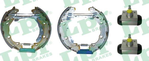 LPR OEK842 - Kit ganasce freno www.autoricambi360.it