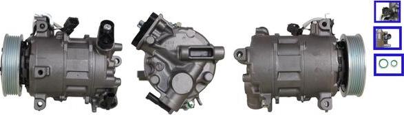 LUCAS ACP01452 - Compressore, Climatizzatore www.autoricambi360.it