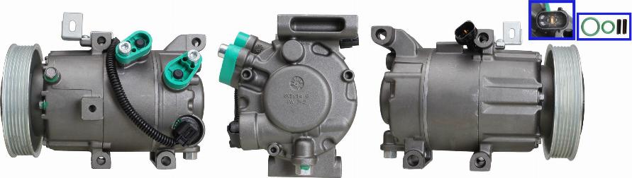 LUCAS ACP01546 - Compressore, Climatizzatore www.autoricambi360.it