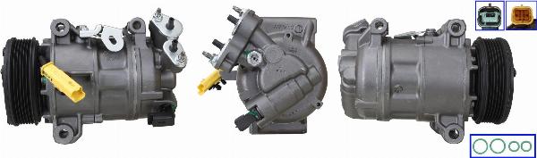 LUCAS ACP01629 - Compressore, Climatizzatore www.autoricambi360.it