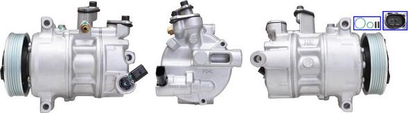 LUCAS ACP01099 - Compressore, Climatizzatore www.autoricambi360.it
