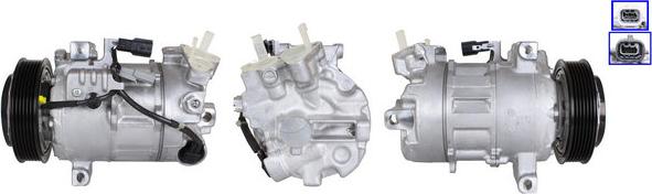 LUCAS ACP01198 - Compressore, Climatizzatore www.autoricambi360.it