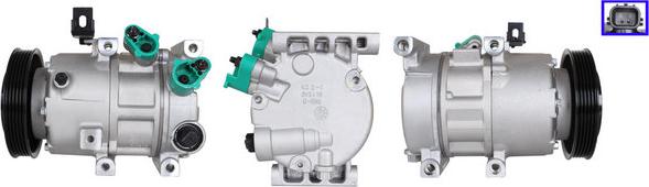 LUCAS ACP01164 - Compressore, Climatizzatore www.autoricambi360.it