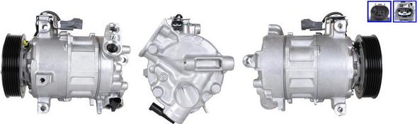 LUCAS ACP01166 - Compressore, Climatizzatore www.autoricambi360.it