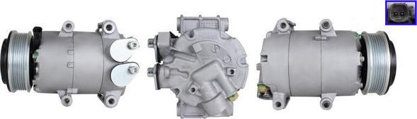 LUCAS ACP01175 - Compressore, Climatizzatore www.autoricambi360.it